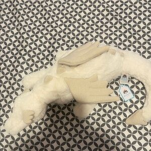 Jellycat Cream Dragon Stuffed Animal